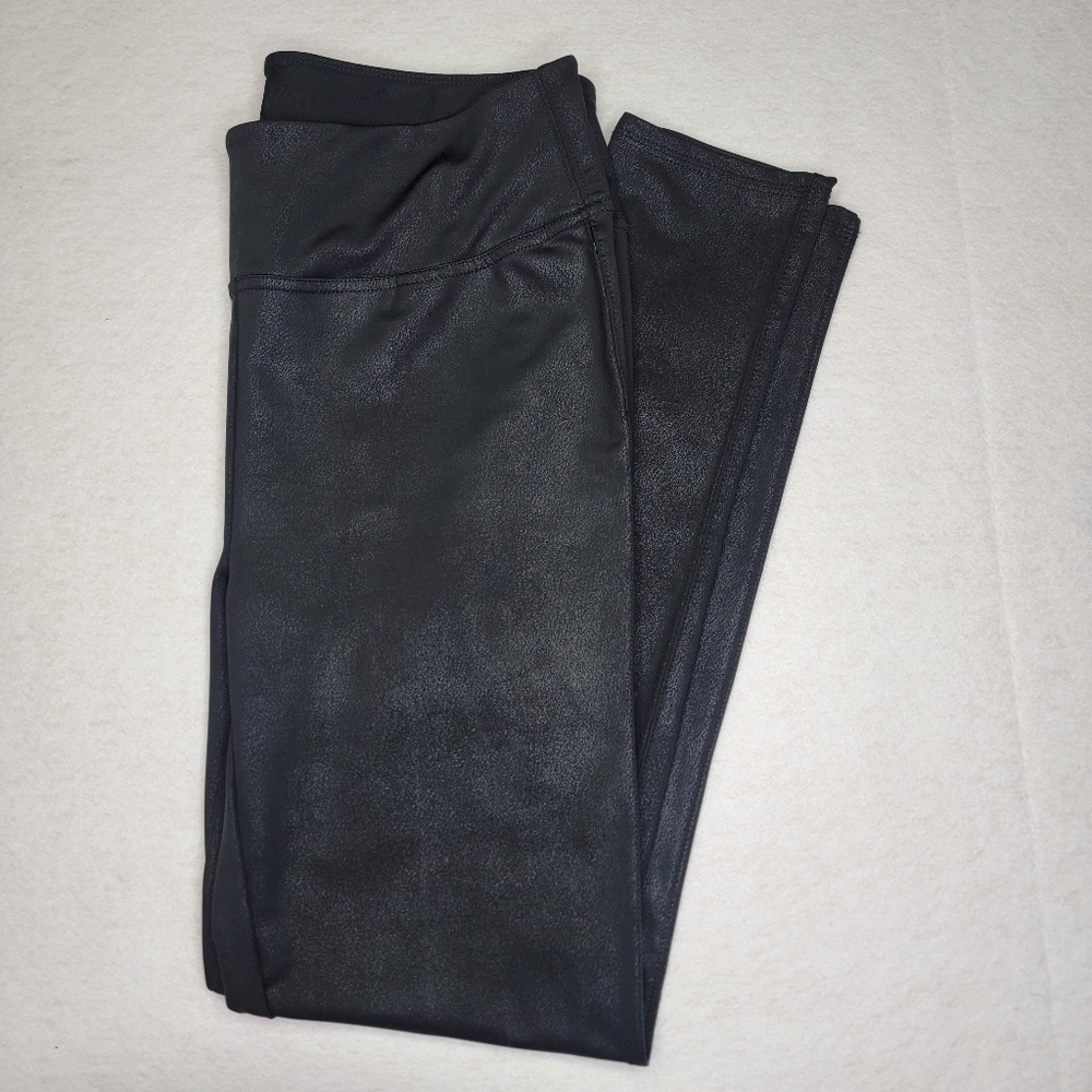 NYDJ‎ Coated Legging Shiny Look Black Sz SM